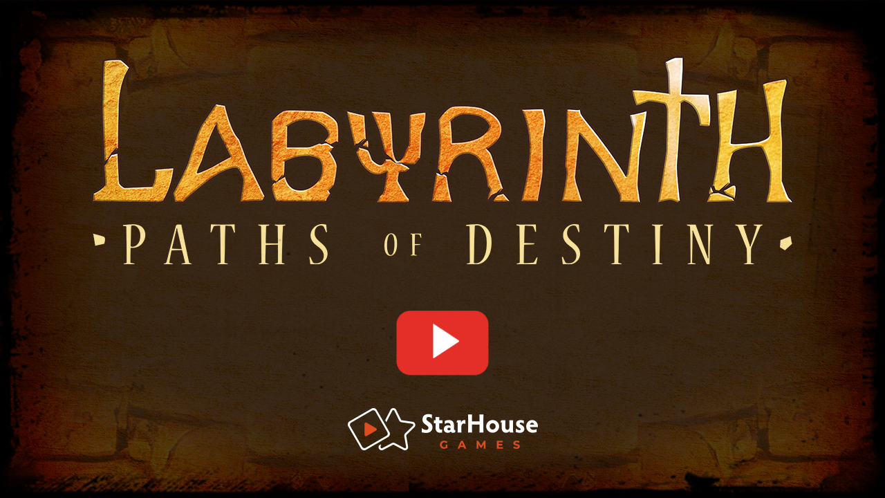 Fantasy Board Game Labyrinth: Paths of Destiny