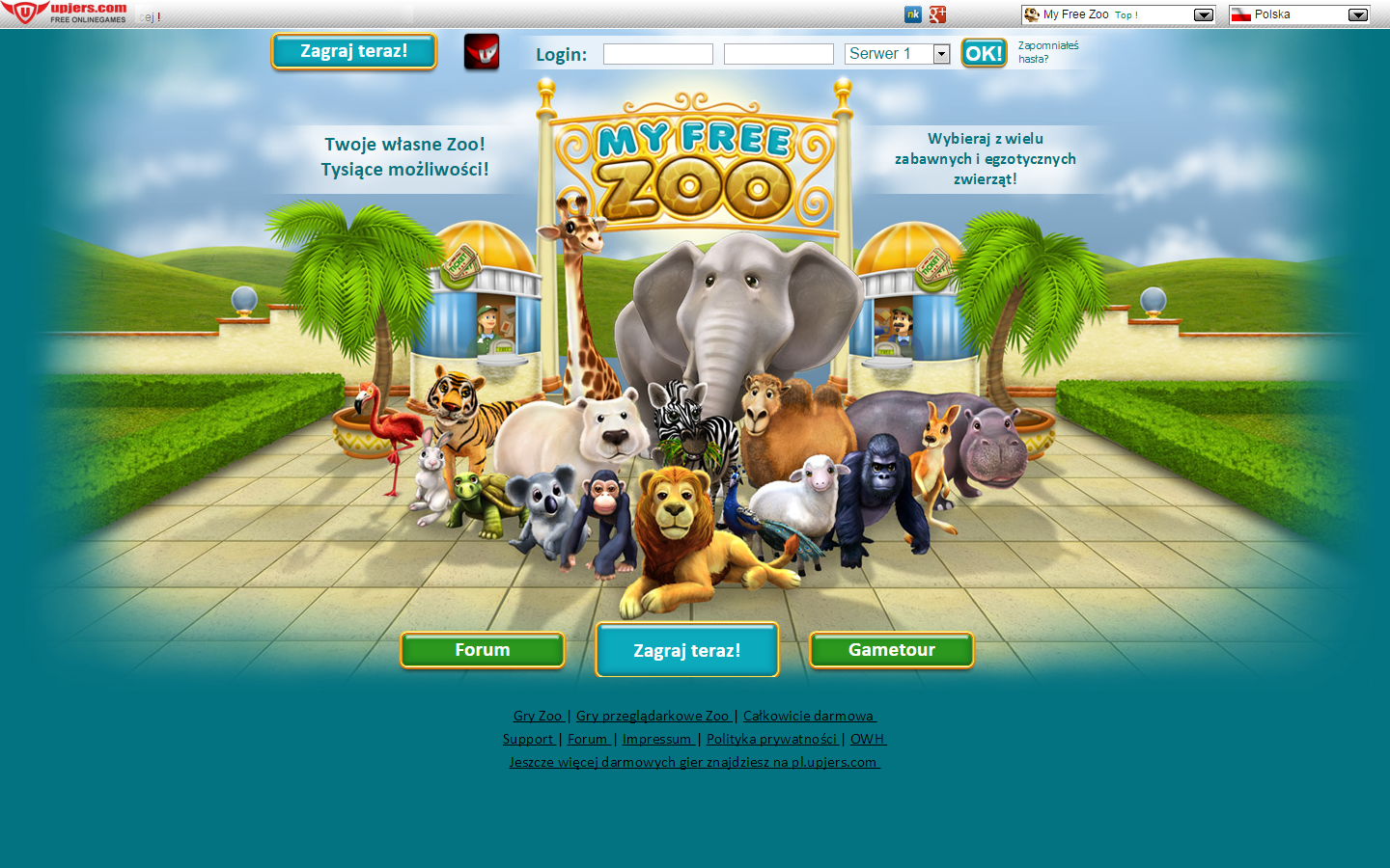 My Free Zoo farm game