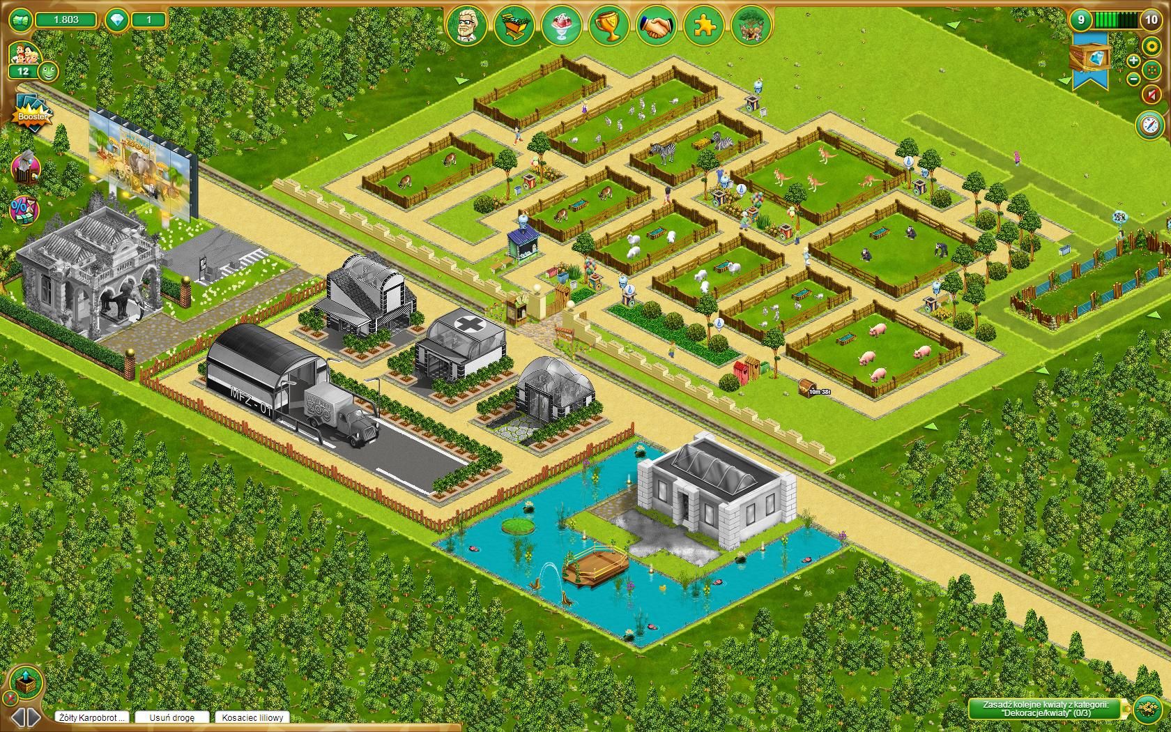 My Free Zoo farm game